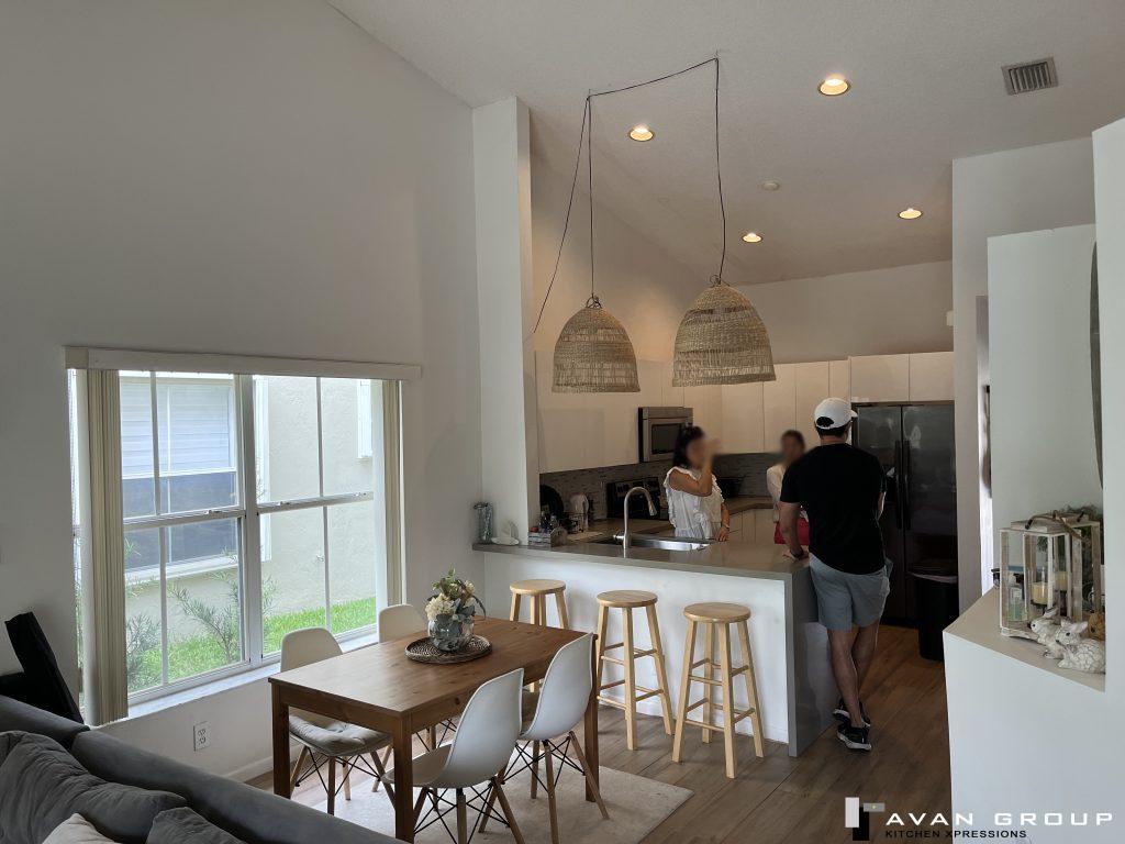 Kitchen before